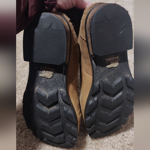 Sorel Emelie Women's Waterproof Side Zip Leather Suede Boots 5 - Picture 5 of 7